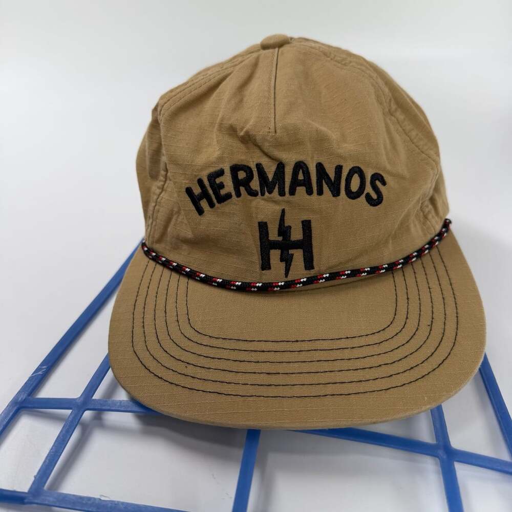 Howler Brothers Hermanos Snapback Hat Khaki